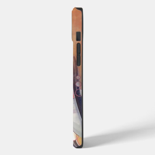 Coques Case-Mate iPhone Nebula Goddess Nom personnalisé (Verso / Gauche)