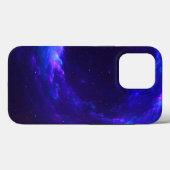 Coques Case-Mate iPhone Nebula Nuage Nuage Bleu et violet (Verso (horizontal))