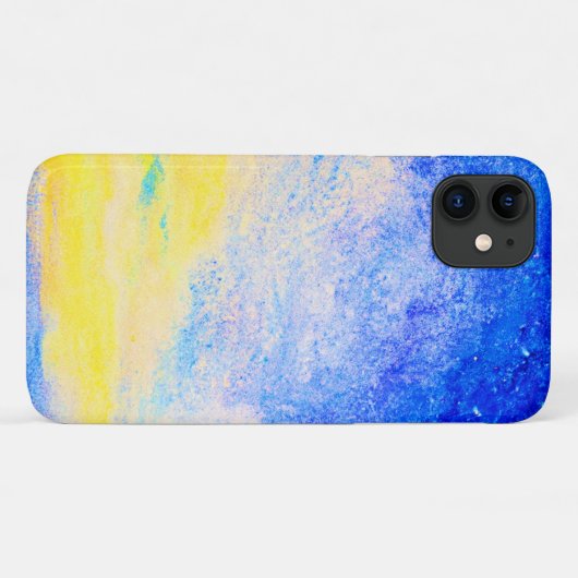 Coques Case-Mate iPhone Nebula Stars Bleu, Jaune et Lait Blanc. Commandez  (Dos (Horizontal))
