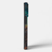 Coques Case-Mate iPhone Nebula Turquoise (Verso / Droite)