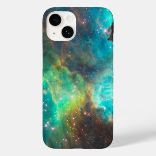 Coque Pour iPhone 14 Nebula Turquoise