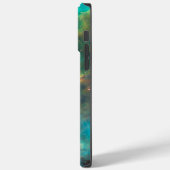 Coques Case-Mate iPhone Nebula Turquoise -*personnaliser* (Verso / Gauche)