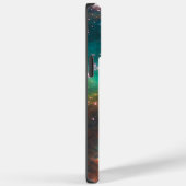 Coques Case-Mate iPhone Nebula Turquoise -*personnaliser* (Verso / Droite)