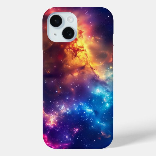 Coques Case-Mate iPhone Nébuleuse colorée (Verso)