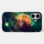 Coques Case-Mate iPhone Nébuleuse de têtard, constellation d'Auriga (Verso (horizontal))