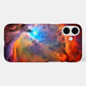 Coques Case-Mate iPhone Nébuleuse d'Orion Galaxie spatiale à contraste éle (Verso (horizontal))