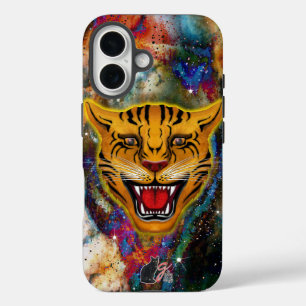 Coques iPhone 16 Nébuleuse du Tigre Rugissant Dur