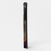 Coques Case-Mate iPhone Nébuleuse sombre personnalisable  (Dos/Gauche)