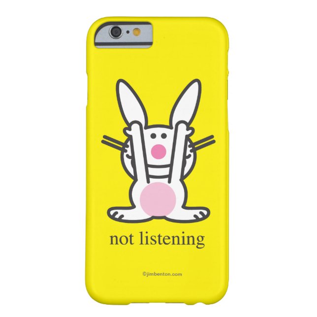 Coques Case-Mate iPhone N'écoutant pas (Dos)