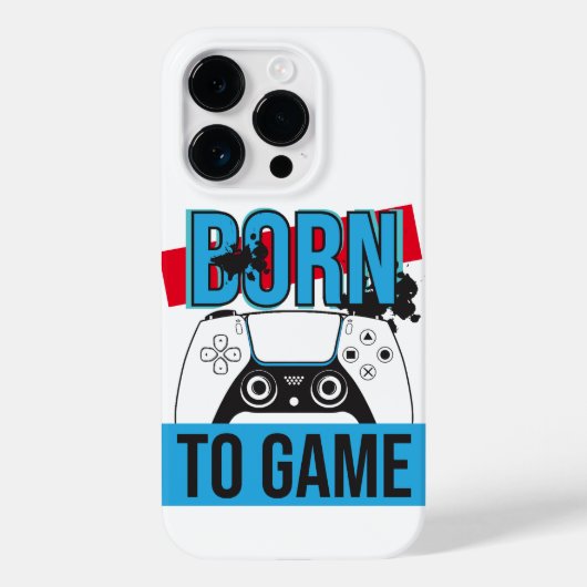 COQUES Case-Mate iPhone NÉE AU JEU AVEC MA CONSOLE (Verso)