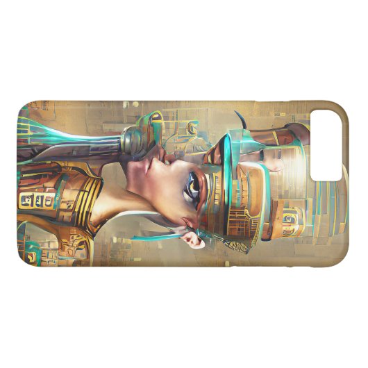Coques Case-Mate iPhone Néfertiti (Dos (Horizontal))