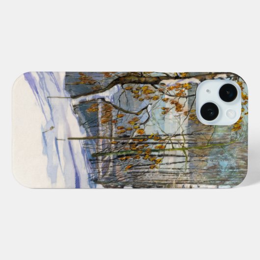 Coques Case-Mate iPhone Neige (Verso (horizontal))