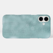 Coques Case-Mate iPhone Neige brillante noir et blanc (Verso (horizontal))