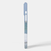 Coques Case-Mate iPhone Neige brillante noir et blanc (Verso / Gauche)