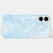 Coques Case-Mate iPhone Neige brillante noir et blanc (Verso (horizontal))