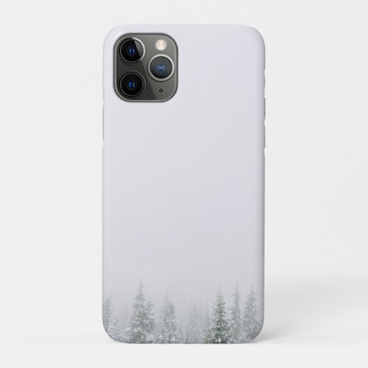 Coques Case-Mate iPhone Neige brillante noir et blanc (Dos)