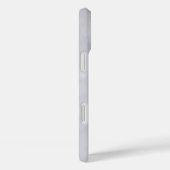 Coques Case-Mate iPhone Neige brillante noir et blanc (Verso / Droite)
