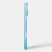 Coques Case-Mate iPhone Neige brillante noir et blanc (Verso / Droite)