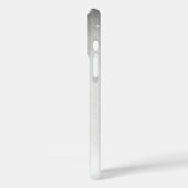 Coques Case-Mate iPhone Neige brillante noir et blanc (Verso / Gauche)