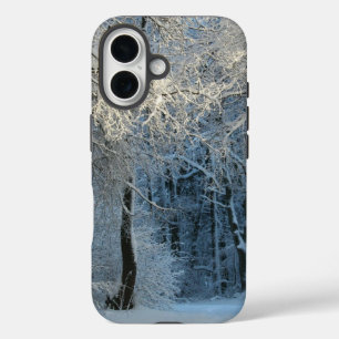 Coques iPhone 16 Neige d'hiver