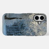 Coques Case-Mate iPhone Neige d'hiver (Verso (horizontal))