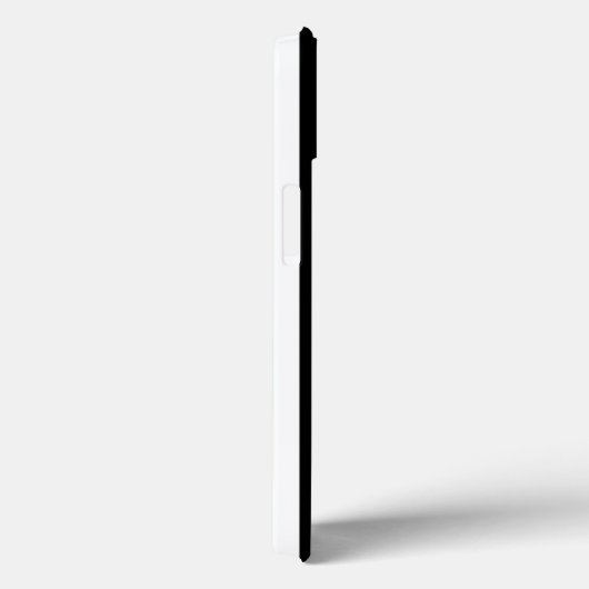 Coques Case-Mate iPhone Neige ébène (Verso / Droite)