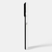 Coques Case-Mate iPhone Neige ébène (Verso / Gauche)