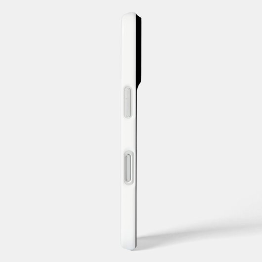 Coques Case-Mate iPhone Neige ébène (Verso / Droite)