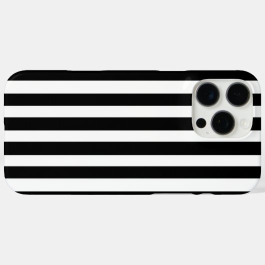 Coques Case-Mate iPhone Neige ébène (Verso (horizontal))