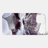 Coques Case-Mate iPhone Neige profonde des piscines d'émeraude moyen (Verso (horizontal))