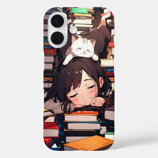 Coques Case-Mate iPhone Neko Chaos endormi (Verso)