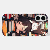 Coques Case-Mate iPhone Neko Chaos endormi (Verso (horizontal))