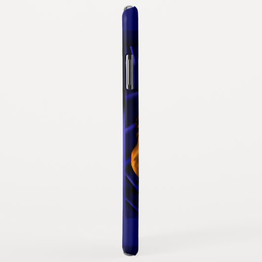 Coques Case-Mate iPhone NEMIS / HYPER ANDROID PORTRAIT Bleu Sci Fi (Dos/Droite)