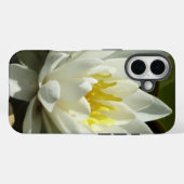 Coques Case-Mate iPhone Nénuphar blanc et bud Floral (Verso (horizontal))