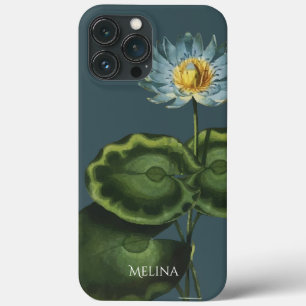 Case-Mate iPhone Case Nénuphar bleu Coque-coque iphone unique -mat