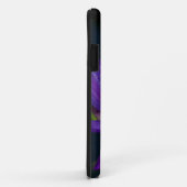 Coques Case-Mate iPhone Nénuphar de Lotus pourpre (Dos/Droite)