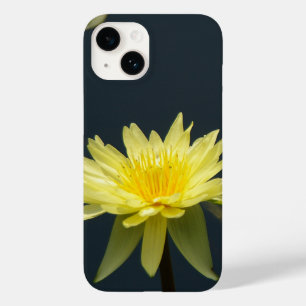 Coque Pour iPhone 14 Nénuphar Lotus jaune