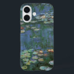 Coques iPhone 16 Nénuphars de Claude Monet, Fleurs Vintages<br><div class="desc">Nénuphar (1916) par Claude Monet. Water Lilies est un impressionisme vintage de peinture florale d'art. Jardin fleuri de la saison de printemps de Monet à Giverny, France. Ce paysage est l'une des nombreuses variations de peintures de nénuphars que Monet peint par son étang. À propos de l'artiste : Claude Monet...</div>