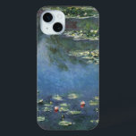 Coque iPhone 15 Mini Nénuphars de Claude Monet, Fleurs Vintages<br><div class="desc">Water Lilies (1906) de Claude Monet est un impressionisme vintage de peinture florale de paysages d'art. C'est l'une des nombreuses variations de peintures de nénuphars que Monet peint dans son jardin fleuri à Giverny, France. Fleurs nénuphars dans un étang de printemps. À propos de l'artiste : Claude Monet (1840-1926) est...</div>