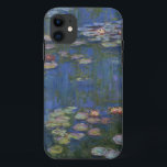 Coques Pour iPhone Nénuphars par le petit groupe de Monet<br><div class="desc">Détail des nénuphars de Monet.  Personnalisable utilisant la PERSONNALISER IL bouton.  Vous pouvez ajouter ou supprimer le texte,  mettez un nom,  les initiales,  le monogramme ou n'importe quel autre texte sur votre cas.  Faites un grand cadeau personnalisé ! Conception de Scarebaby de copyright de concept de construction.</div>