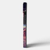 Coques Case-Mate iPhone néon 3D fumée démon âme noir (Verso / Gauche)