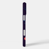 Coques Case-Mate iPhone Neon Abstract Geometric Splash Retro Futuristic  (Verso / Droite)