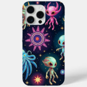 Coques Case-Mate iPhone Neon Alien Creatures iPhone/iPad Case  (Verso)