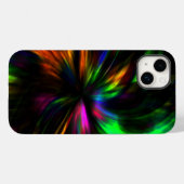 Coques Case-Mate iPhone Neon Art Moderne Psychédélique tendance (Verso (horizontal))