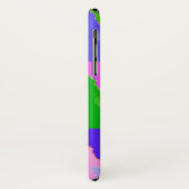 Coques Case-Mate iPhone Néon Big Ben d'art de bruit (Dos/Gauche)