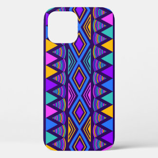 Case-Mate iPhone Case Neon Blue : Tribal Navajo Motif