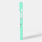 Coques Case-Mate iPhone Néon brillant avec l'image d'un gnome (Verso / Gauche)