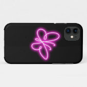 Coques Case-Mate iPhone Neon butterfly (Dos (Horizontal))