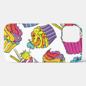 Coques Case-Mate iPhone Neon Cakes : Pop Art Motif. (Verso (horizontal))