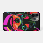 Coques Case-Mate iPhone Neon Canine Puppy Art (Dos (Horizontal))